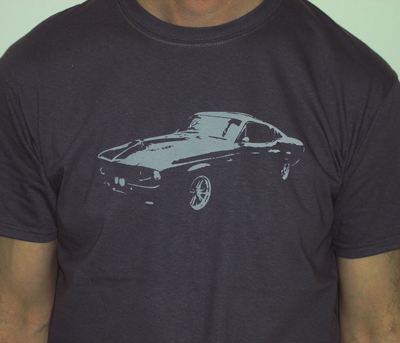 GT 500 T Shirt Slate Grey
