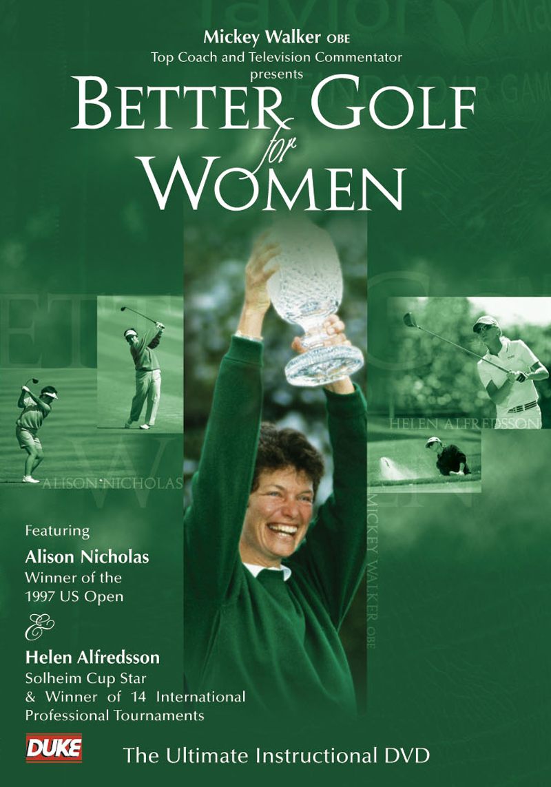 BETTER GOLF FOR WOMEN DVD - MICKEY WALKER