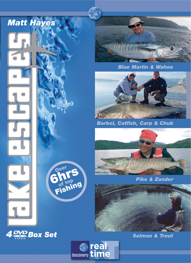 MATT HAYES - LAKE ESCAPES COMPLETE SERIES DVD
