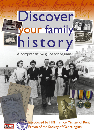 DISCOVER YOUR FAMILY HISTORY DVD