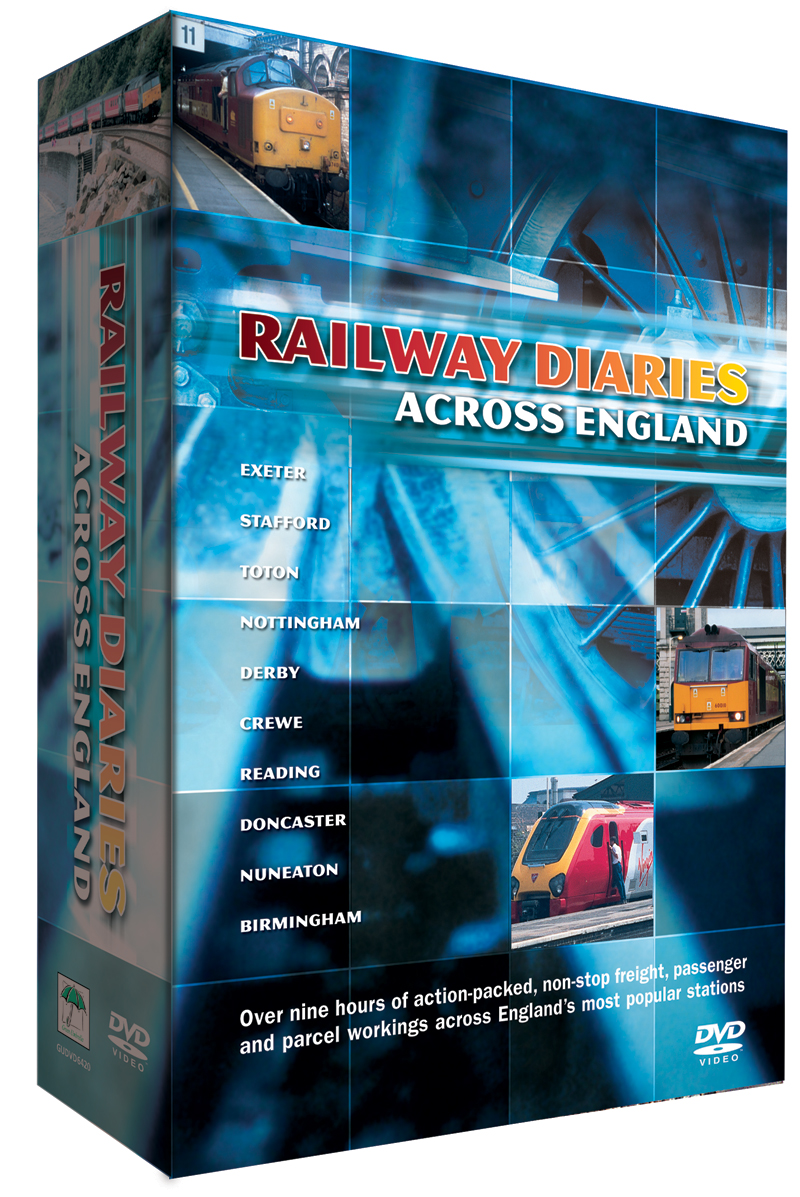 RAILWAY DIARIES ACROSS ENGLAND TRIPLE DVD