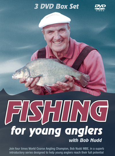 FISHING FOR YOUNG ANGLERS 3 DVD BOX SET WITH BOB NUDD