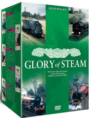 Glory of Steam 10 DVD Box Set - click to enlarge