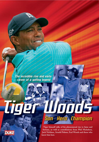 TIGER WOODS - SON HERO CHAMPION DVD
