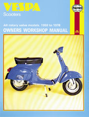 Vespa Scooters (59 - 78) Book