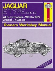 Jaguar E Type (61 - 72) Haynes Repair Manual