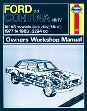 Ford Cortina MK IV (& V) 2.3 V6 (77 - 83) * Book