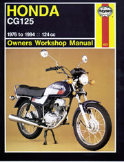 Honda CG125 (76 - 00) Book