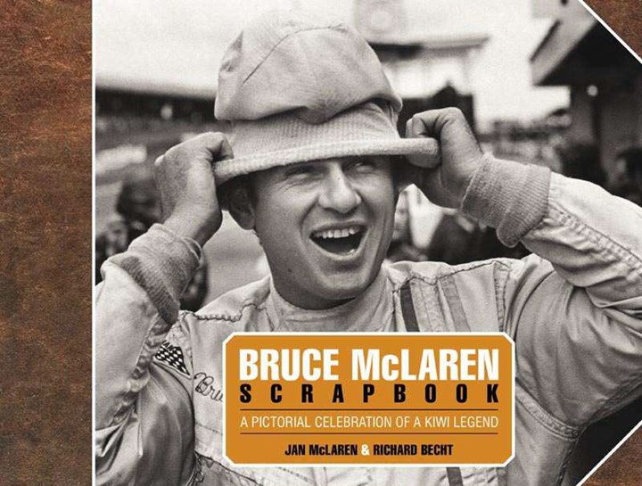 Bruce McLaren Scrapbook A pictorial celebration of a Kiwi legend (HB)