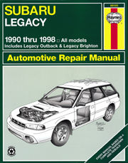 Subaru Legacy (90 - 98) Book