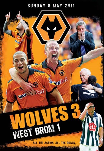 Wolves 3-1 Albion (8 May 2011) (DVD)