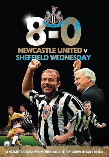 Newcastle United 8-0 Sheffield Wednesday (DVD)