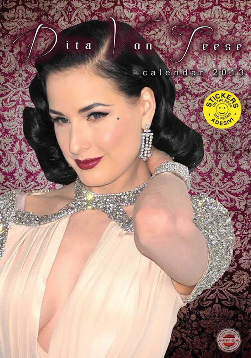Dita Von Teese 2013 Calender
