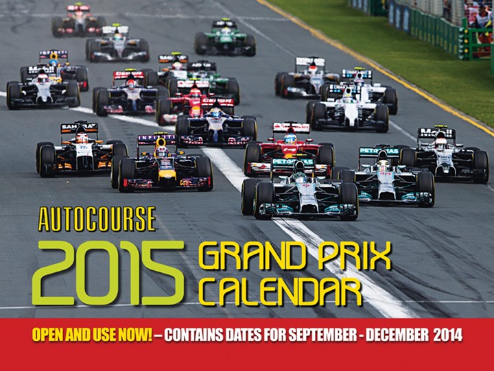 Autocourse 2015 Grand Prix Calendar