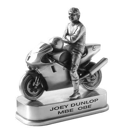 Joey Dunlop ''legend'' Pewter Model