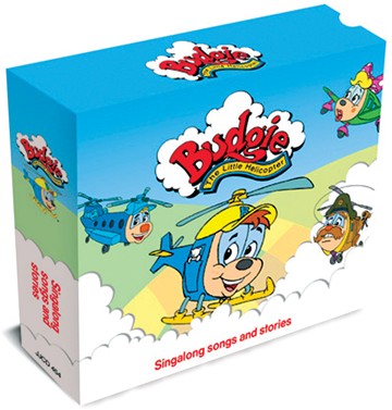 Budgie The Little Helicopter - Singalong Songs & Stories 3CD Box Set - click to enlarge