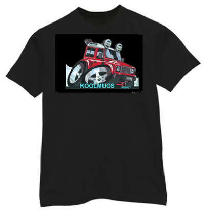 T-Shirt Adult Black Med