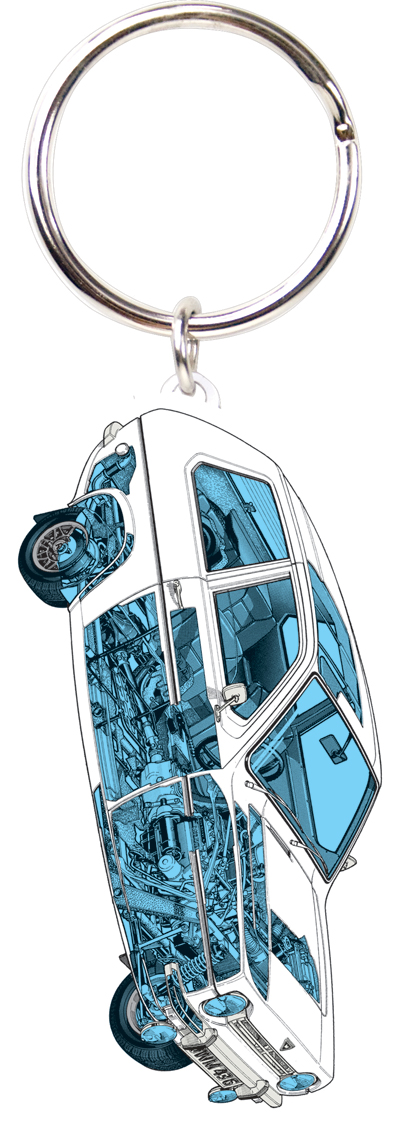 Reliant Metal Keyring 
