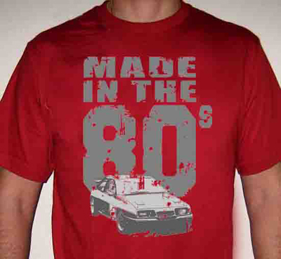 Made in the 80s T Shirt Red