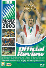 Rugby World Cup 2003 review DVD