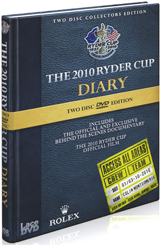2010 Ryder Cup Diaries - Review and Behind Scenes Documentary (2 DVDs)