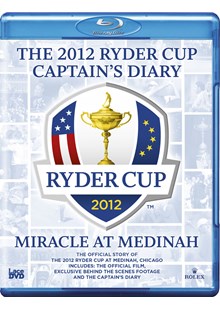 2012 Ryder Cup Review and Diary USA 13½ - 14½ Europe (2 Discs) Blu-ray