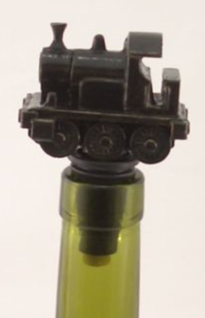 Steam Train Bottle Stopper