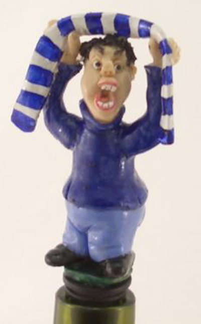 Football Fan Bottle Stopper 
