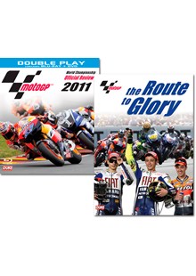MotoGP 2011 Official Review Blu-ray + MotoGP Route to Glory DVD Bundle