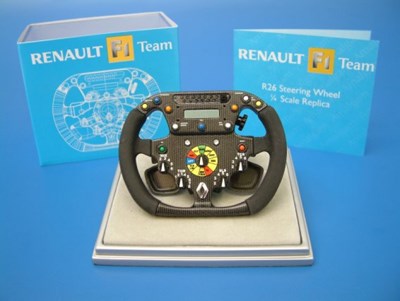 Renault R26 1/4 Scale Steering Wheel