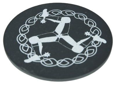 3 Legs Slate Coaster Small