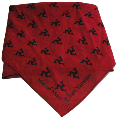 Manx Bandana Red