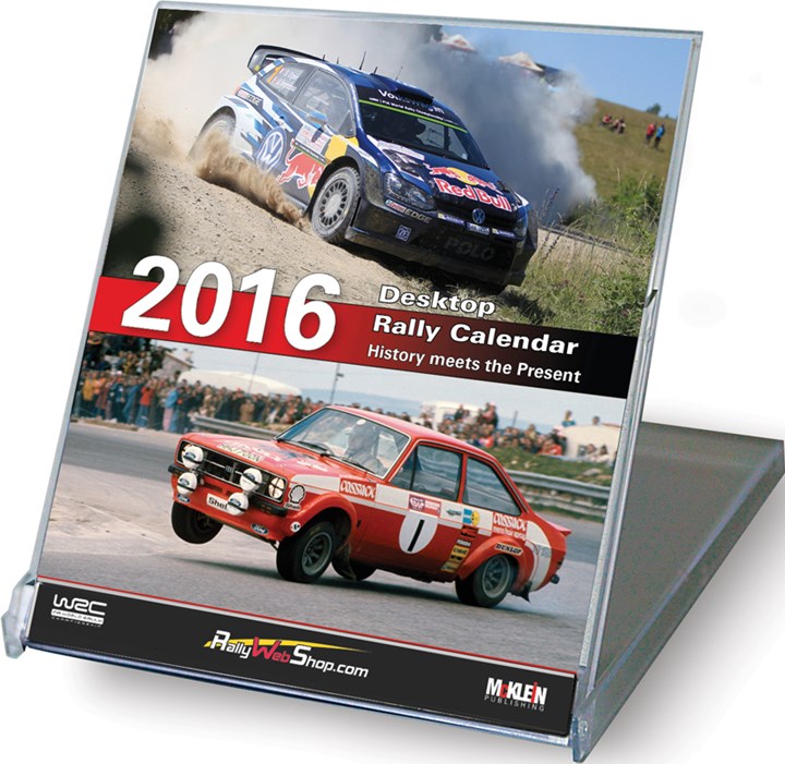 Mcklein 2016 WRC Desktop Calendar