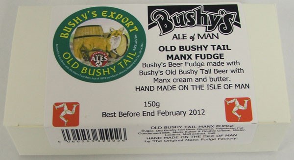 Bushy’s Old Bushy Tail Manx Fudge 150g