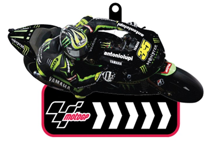 MotoGP Printed PVC Keyfob - Crutchlow  # 35