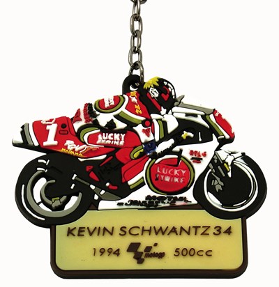 MotoGP Legends Key Fob Kevin Schwantz #34