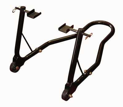 MotoGP Rear Track Stand Round Tubing Black