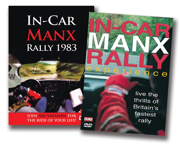 In-Car Manx Rally 2-DVD Bundle