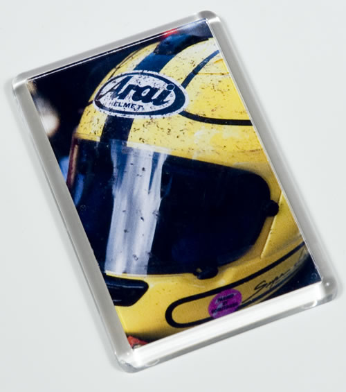 Joey Helmet Fridge Magnet