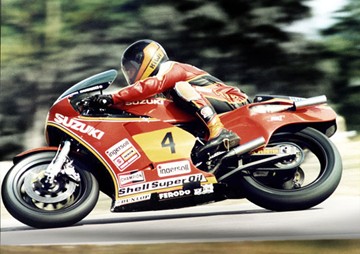 Graeme Crosby Donington 1981 - click to enlarge