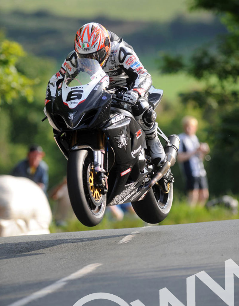 Cameron Donald Ballaugh Superbike Practice TT 2009 