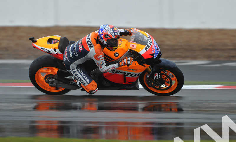 Casey Stoner British MotoGP 2011 Silverstone