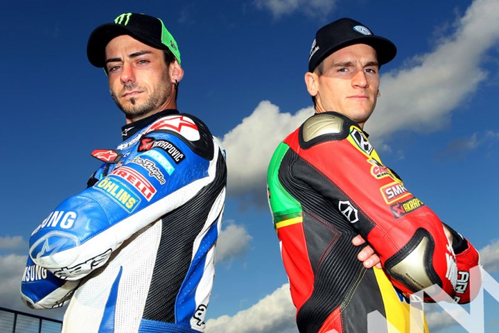 John Hopkins and Tommy Hill BSB 2011 going into final races - click to enlarge