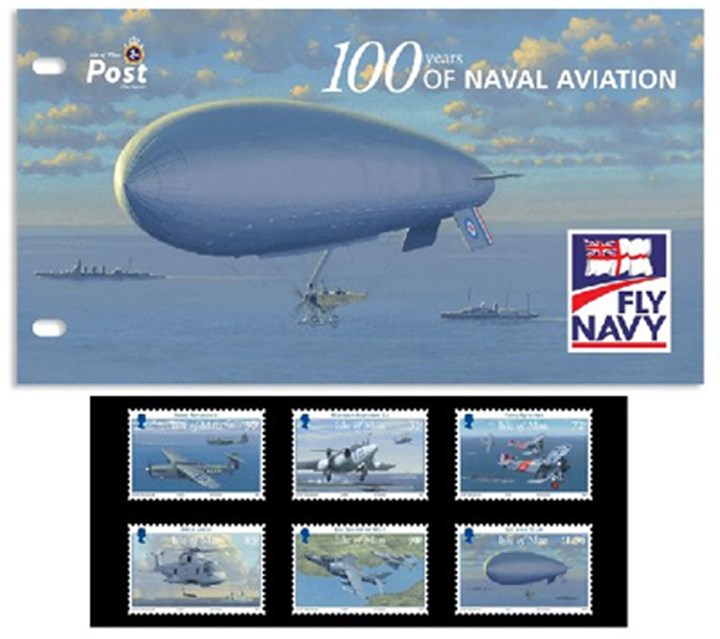 100 Years of Naval Avaition Stamps Presentation Pack
