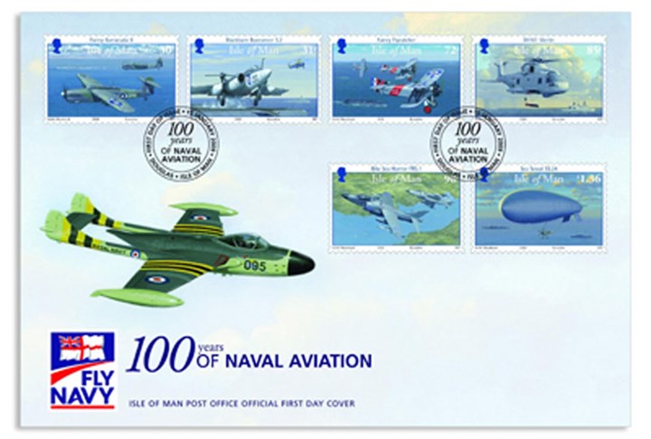 100 Years of Naval Avaition Stamps Mint First Day Cover