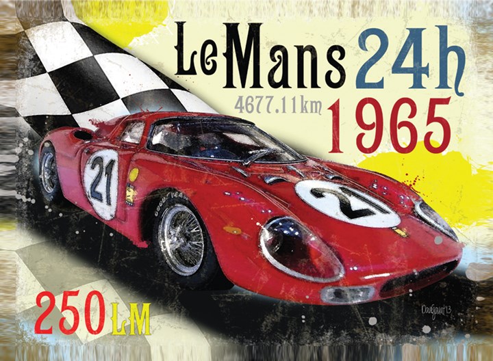 Le Mans 1965 Metal Sign - click to enlarge