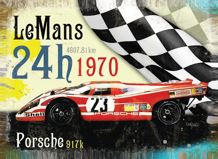 Le Mans 1970 Metal Sign - click to enlarge
