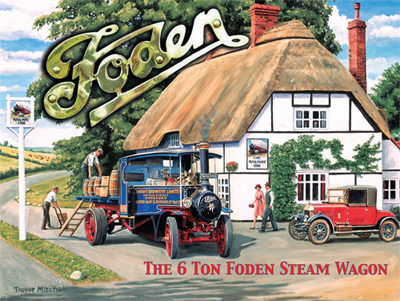 Foden Metal Sign