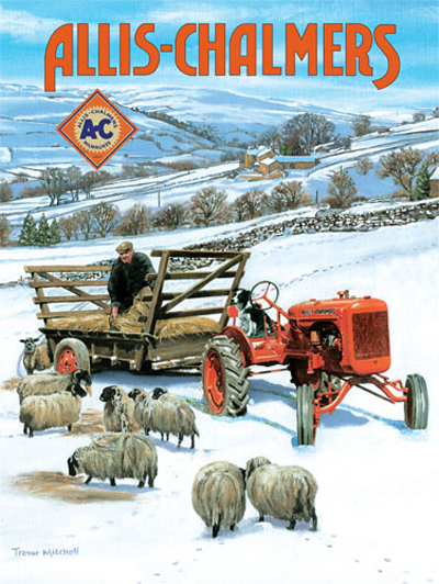 Allis Chalmers Metal Sign