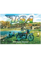 BSA A10 Super Rocket Metal Sign